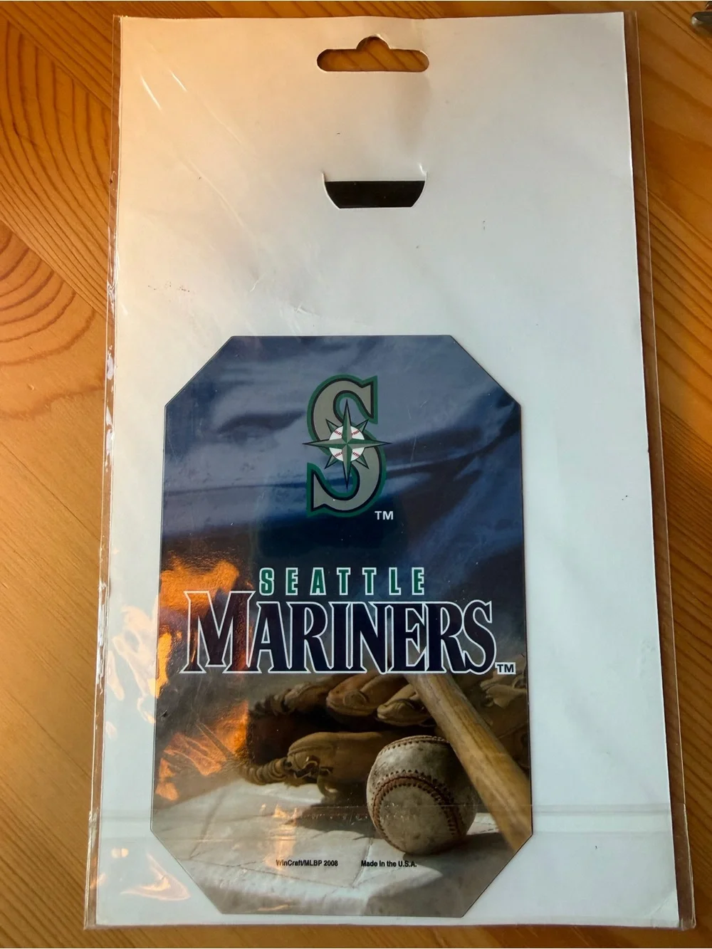 Vintage Seattle Mariners Photo Frame Magnet Set